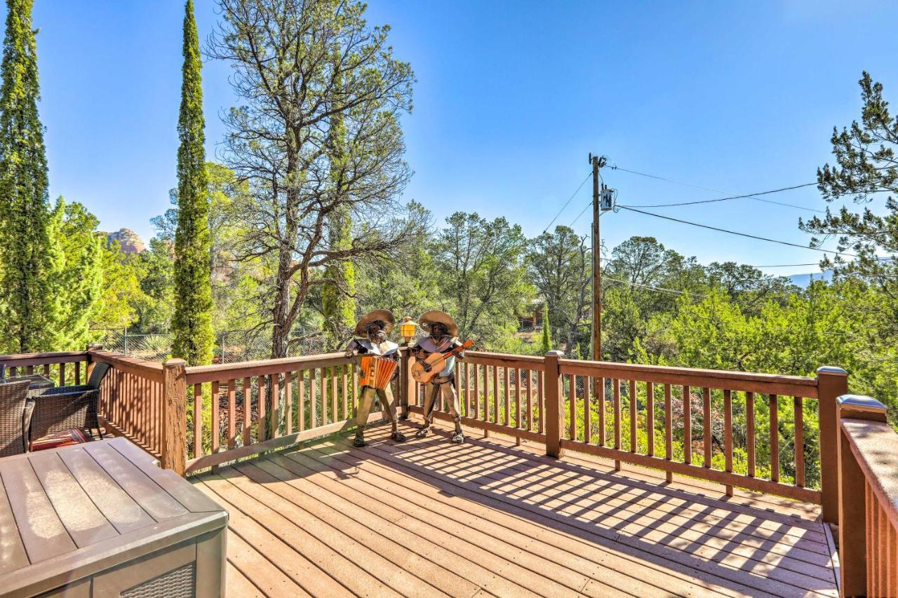 Bright Sedona Home With Deck And Mountain Views! Eksteriør bilde